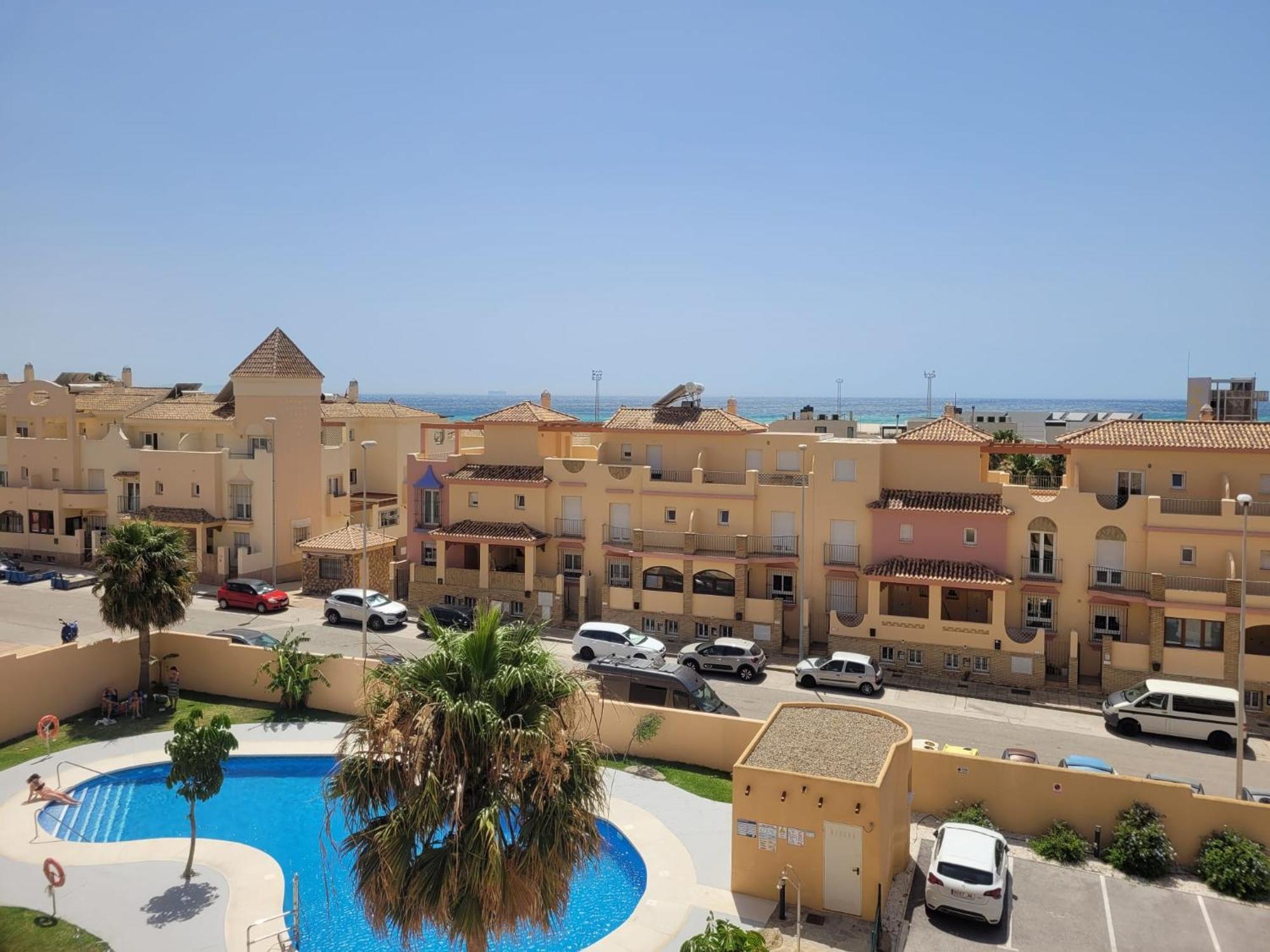 Atlantis Luxury Apartment Tarifa- Views, Parking, Wifi, Aircon, Swimming Pool Kültér fotó